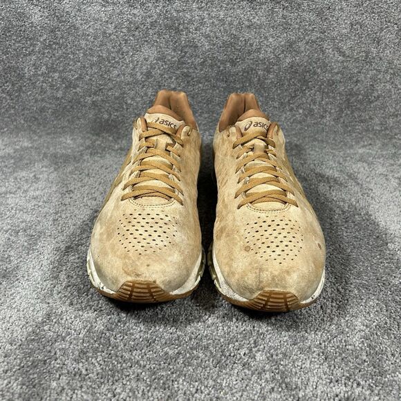 Asics Gel-Quantum 360 4 LE 1021A105 Mens Sz 14 Caramel Brown Running Shoes Used main image 10